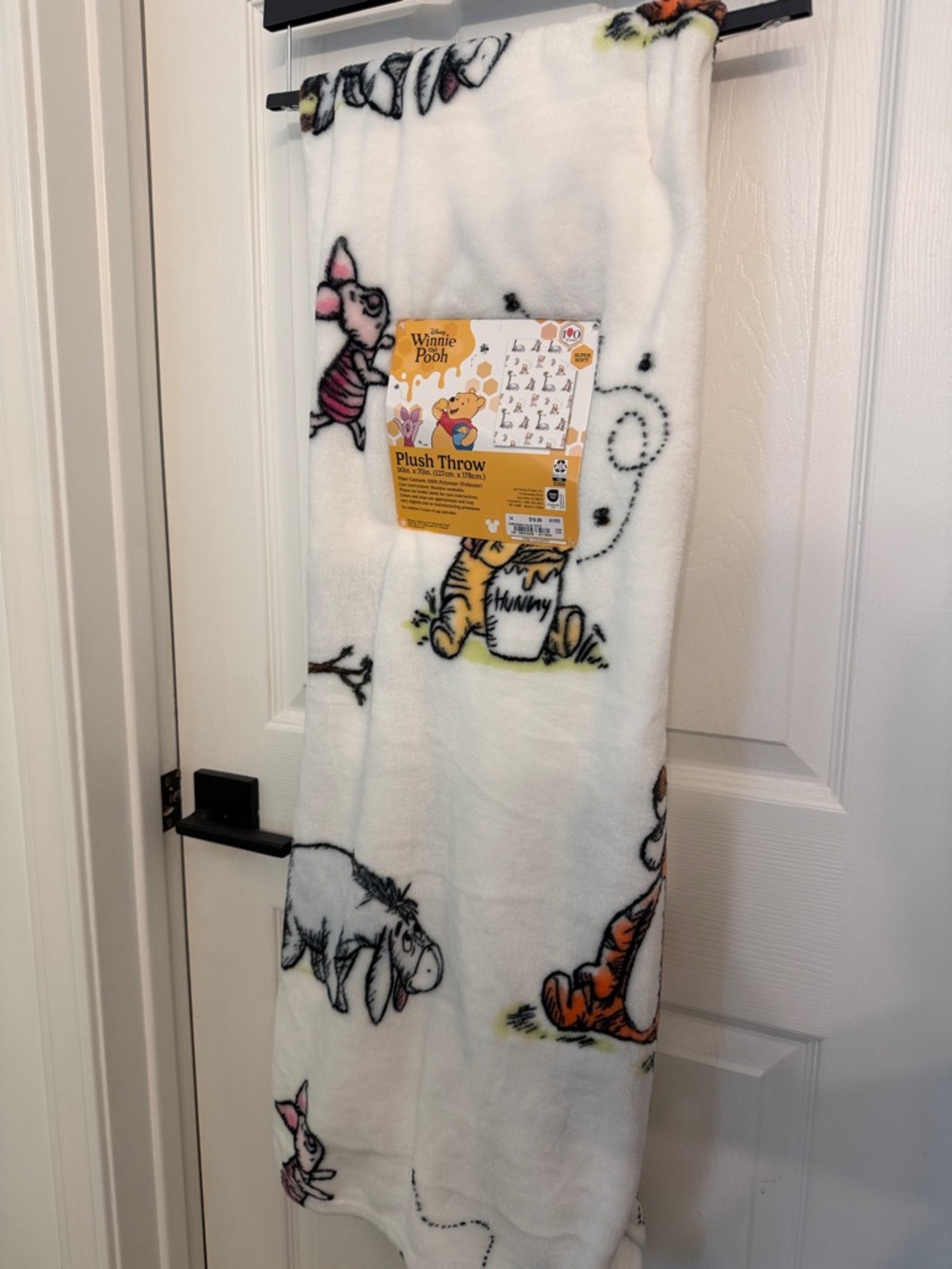 Winnie the Pooh Plush Throw Blanket 50 x 70 in